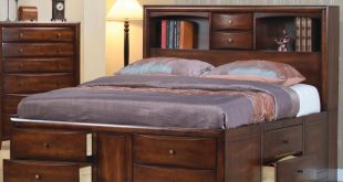 storage beds with drawers coaster hillary and scottsdale contemporary queen bookcase bed with  underbed BTTRZQI