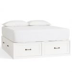 storage beds with drawers stratton storage platform bed with drawers | pottery barn MDEEFXL