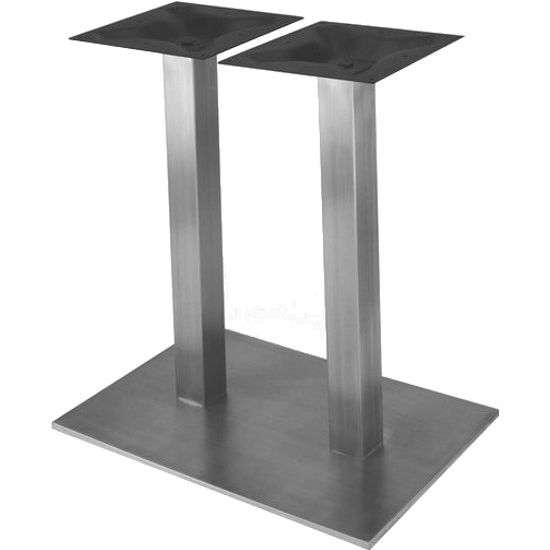 table bases stainless steel finish QFSGAAJ