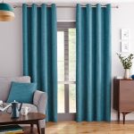 teal curtains vermont teal lined eyelet curtains LCMCODQ
