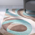 teal rugs zipcode design rick teal area rug u0026 reviews | wayfair WWHPJPF