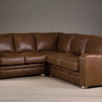 the square arm leather corner sofa JEKOFZR