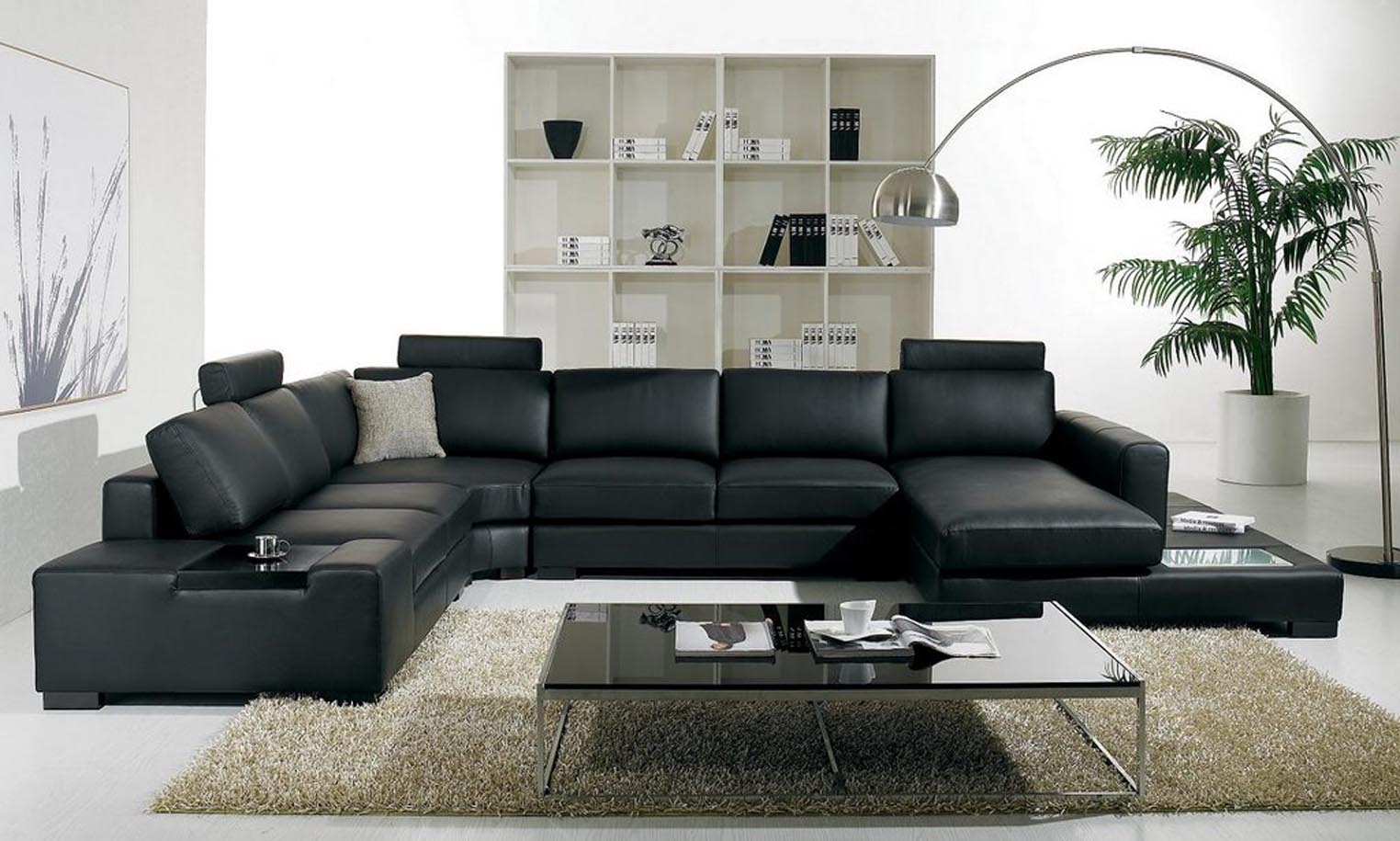 unique black leather sofa set 87 in sofa room ideas with KMVQMPE
