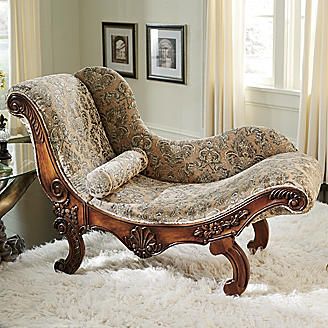 victorian chaise - unlike lots of victorian furniture, this piece looks FTBZFAM