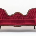 victorian furniture victorian reproduction settee in red velvet by laurel crown BSHBYJR