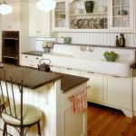 vintage kitchen sink - cottage farmhouse kitchens {inspiring in white} - DWBOSCR