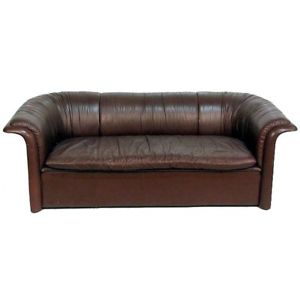 vintage leather sofa image is loading vintage-leather-sofa-dunbar-by-dennis-christiansen GFBXGDJ