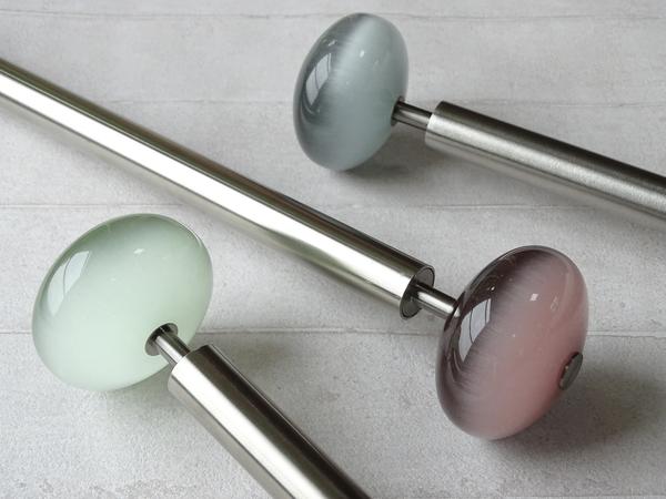 walcot house skinny 19mm stainless steel curtain poles FALCYXU