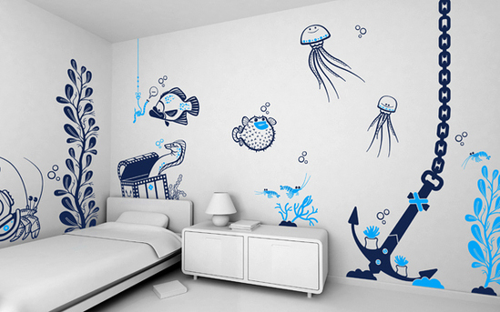 walls decoration ideas stylish wall decoration kids-room-wall-decoration-7 kxcytne XYCKPBQ