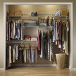 wardrobe systems adjustable clothes storage system 152cm - 244cm wide EYKOJAI