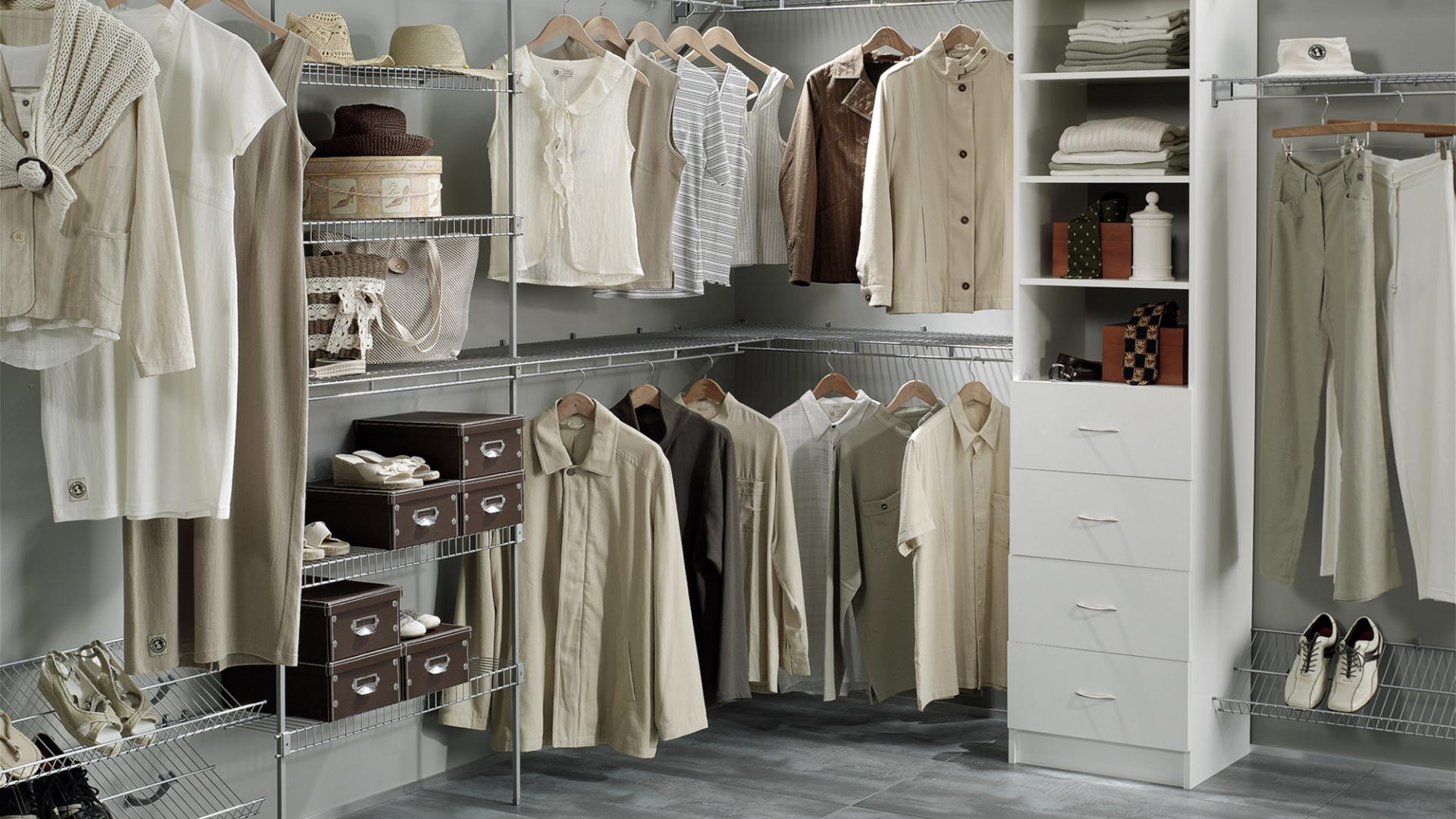 Wardrobe Systems for Best Organized Storage