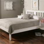 white beds malmo white wooden bed frame - double bed frame only ... MMFLWKI