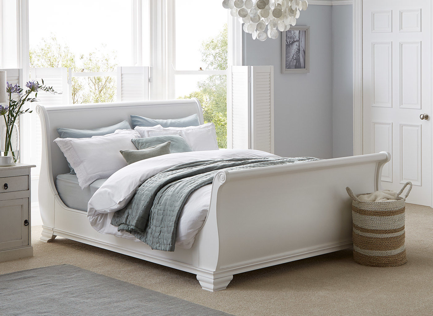 white beds orleans white wooden bed frame | dreams MEITKCU