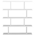 white bookcases 3.14 modern white bookcase + reviews | cb2 PEDQLCJ