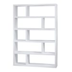 white bookcases call to order · dublin tall white modern bookcase TQLVLGG