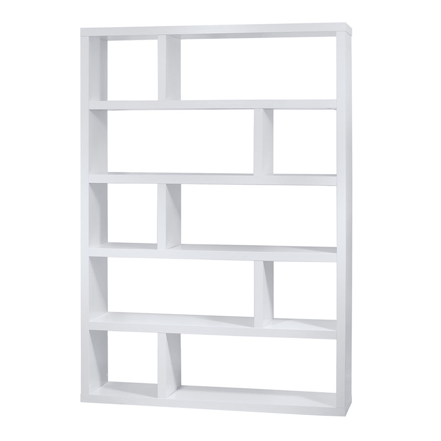 white bookcases call to order · dublin tall white modern bookcase TQLVLGG