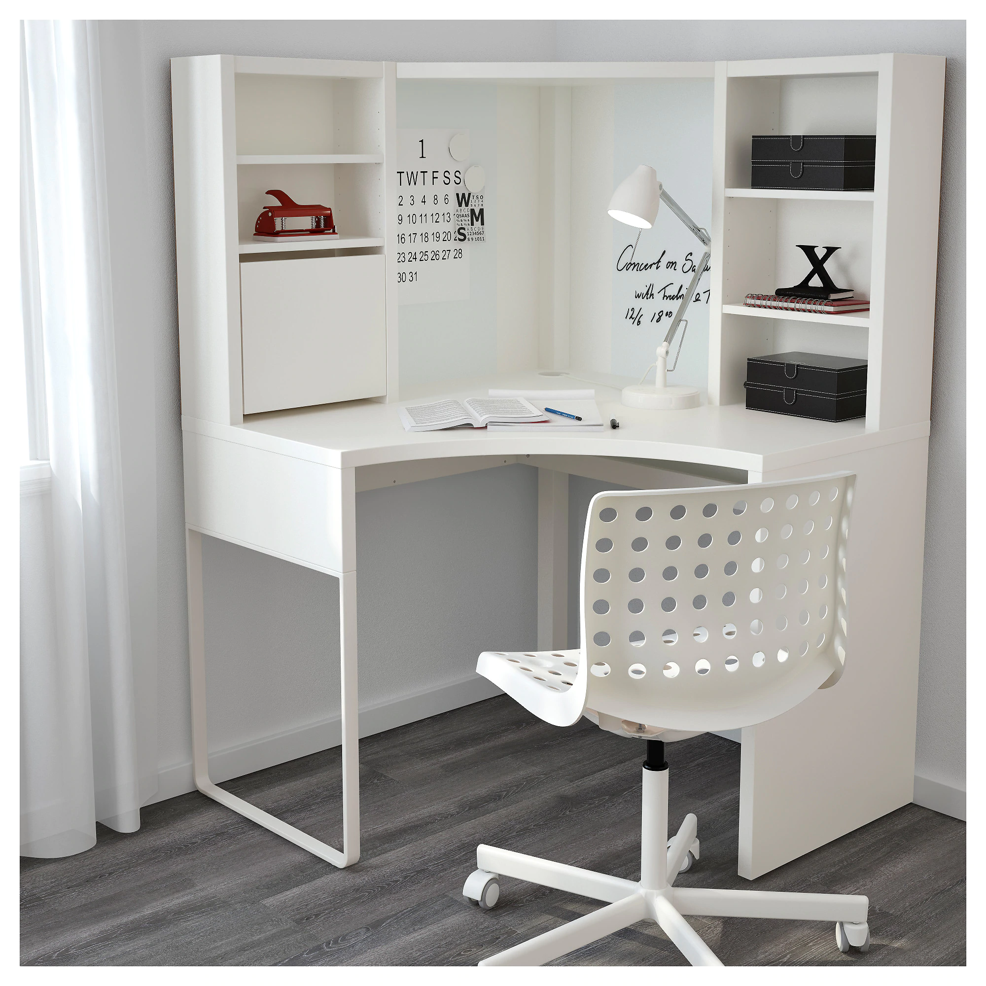 white corner desk micke corner workstation - white - ikea HBHWSLX