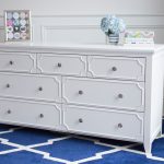 white dresser craft-3over4-drawer-dresser-white-steel-knobs-angled FBQTZNQ