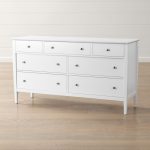 white dresser mason white 7-drawer dresser + reviews | crate and barrel XVQKEVY