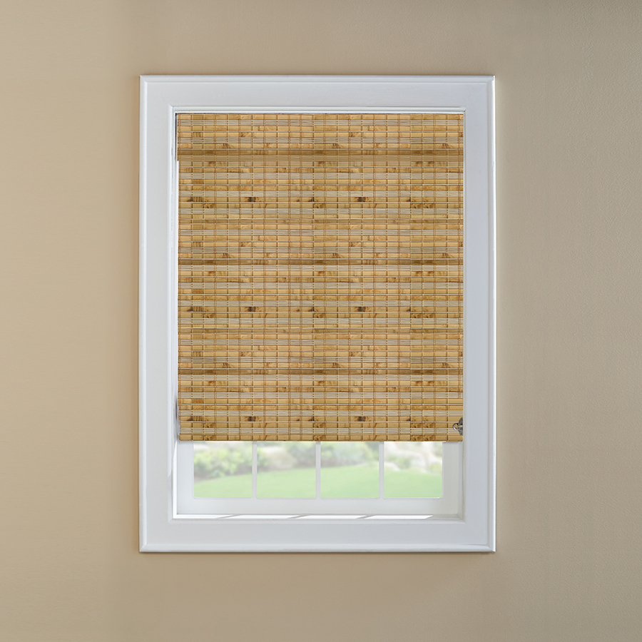 window shade levolor natural bamboo light filtering woven natural roman shade DPOLBGY