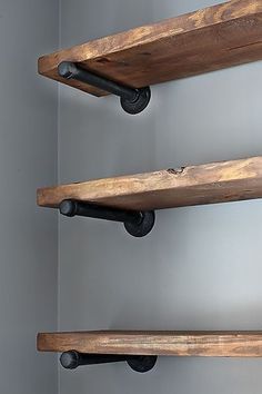 wood shelf rustic wood shelving and furniture | community post: how to create YVEKSAG