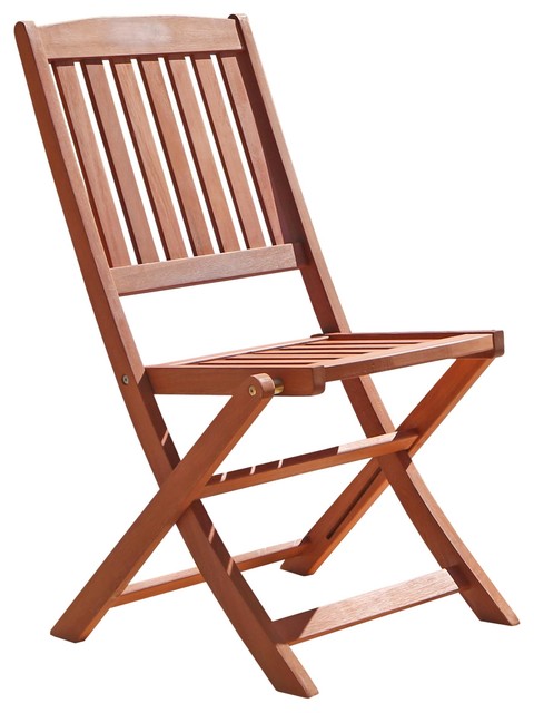 wooden folding chairs outdoor wood folding bistro chairs, set of 2 HAGWEEW