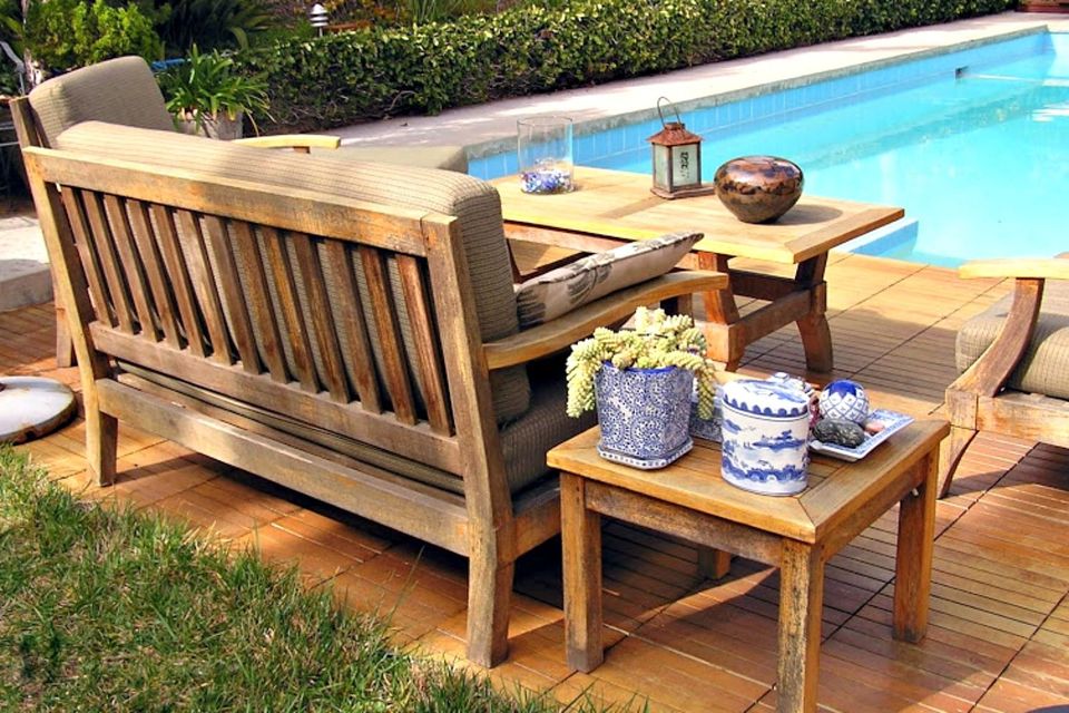 wooden patio furniture dining room excellent wood patio set home site throughout tables modern OYVQZZP