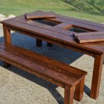 wooden patio furniture round wood patio table with wood patio table wood patio table AMLKHNG