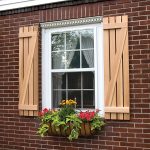 wooden shutters board and batten z shutter in premium white pine or cedar DNWYNNJ