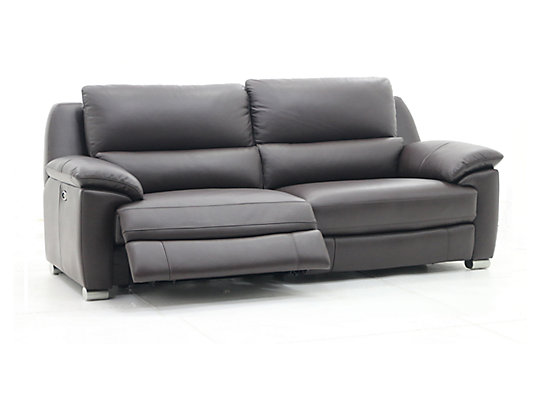 Kesick u2013 Recliner Leather Sofa | ComfyLand