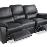 Black 3 Seater Leather sofa New Valencia Cream Recliner Leather sofa