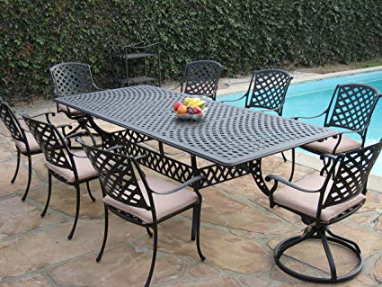 Image Unavailable. Image not available for. Color: Cast Aluminum Outdoor  Patio Furniture