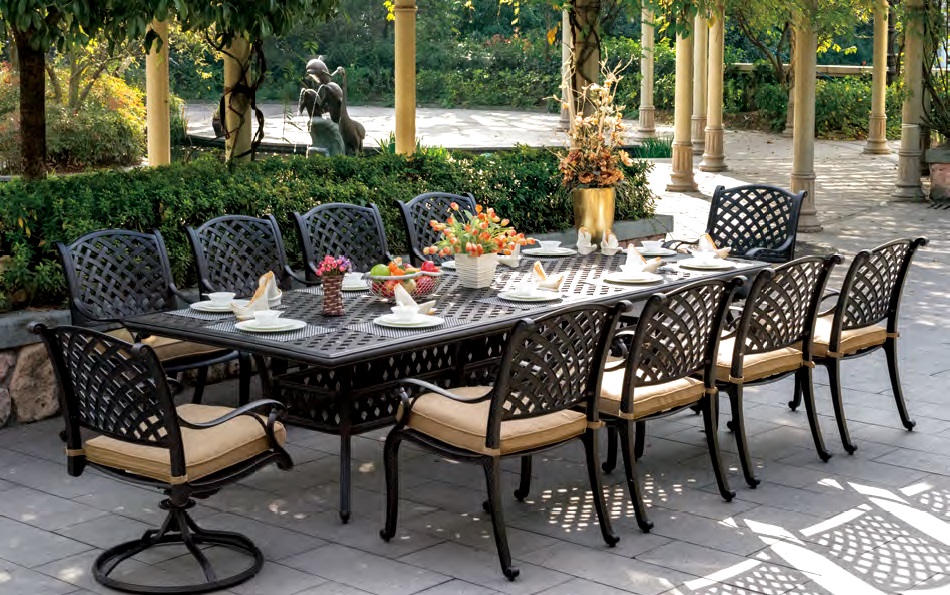 Cast Aluminum Dining Set