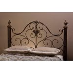 Antique Gold Queen Metal Headboard - Mikelson | RC Willey Furniture Store
