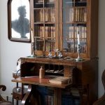 Antique secretary desk with hutch | British Design Elements