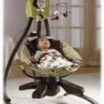 baby swing and baby bouncer in one..not the right colors but really cool