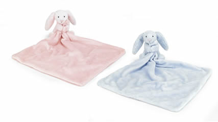 New baby comforter blanket soother jellycat bashful bunny comforter