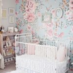 Flower Wallpaper for Baby Girl Nursery