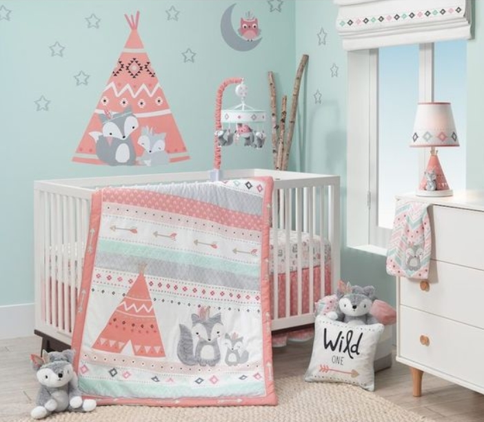 Blue Baby Girl Nursery Ideas