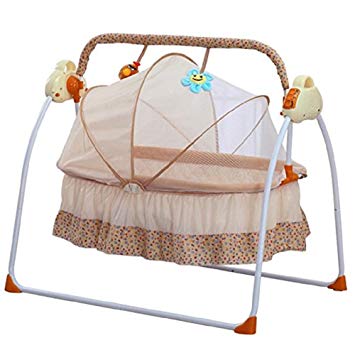 Baby Cradles by Feiuruhf,Baby Cradles Bed Electric Baby Crib Cradle Auto Rocking  Chair Newborns