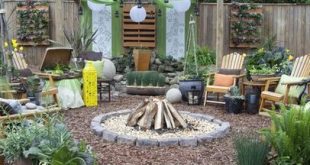 How to Create a Dream Garden on a Low Budget | Fire pit ideas