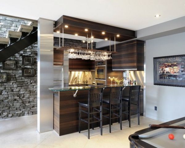 bar counter design for home is equally
important to display the food