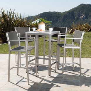 Durbin 5 Piece Bar Height Dining Set