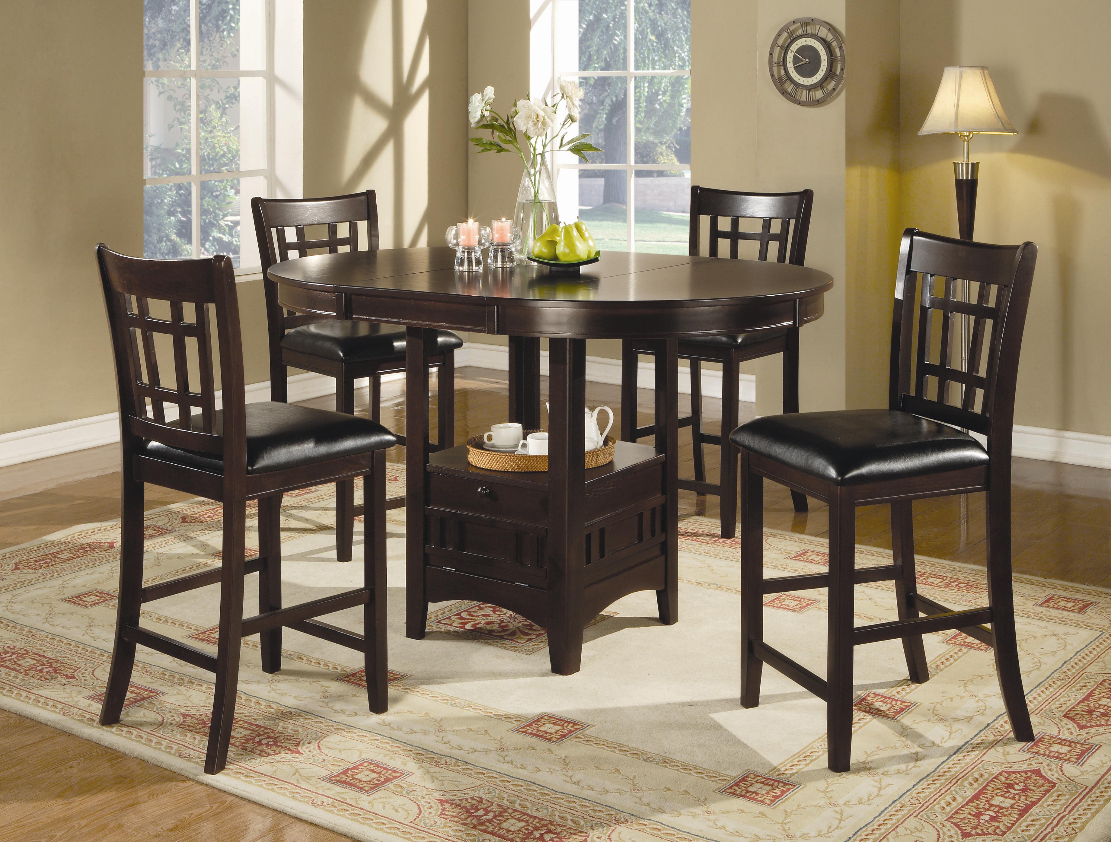 5 Piece Counter Table and Chair Set