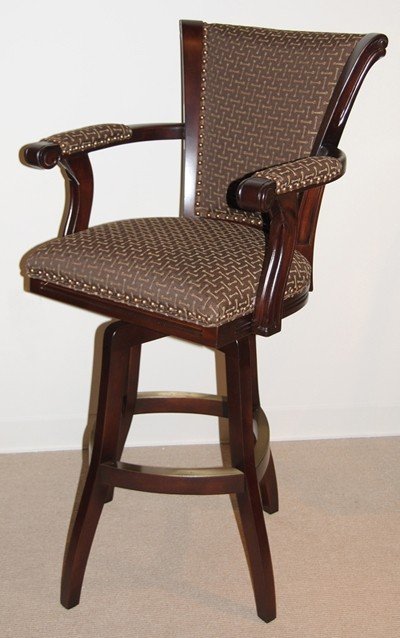 How to pick the perfect design of bar
  stools with backs and arms ?