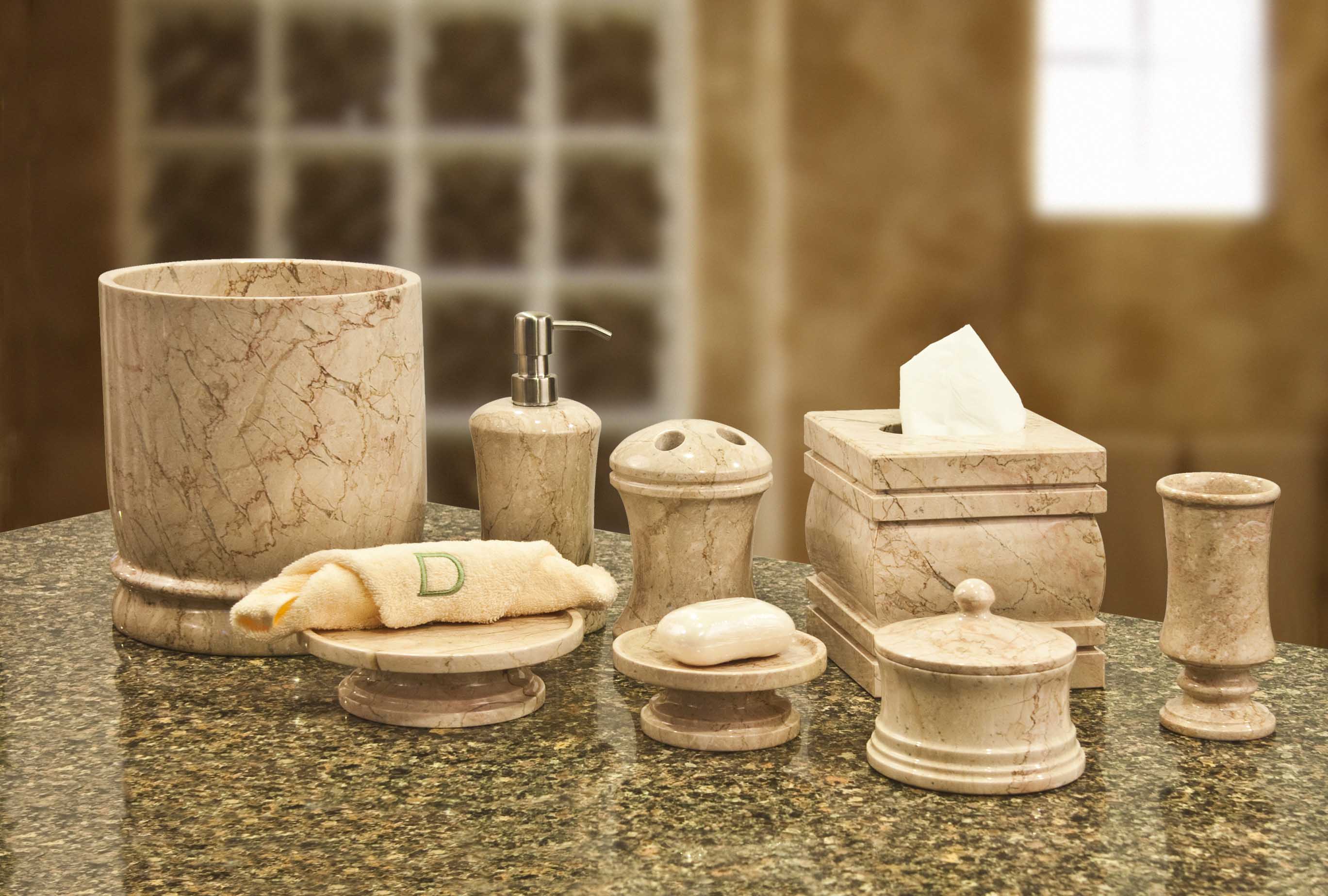 Get a new look of bathroom with
  elegant  bathroom decor sets