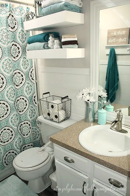 Simply Beautiful by Angela: Bathroom Makeover on a Budget