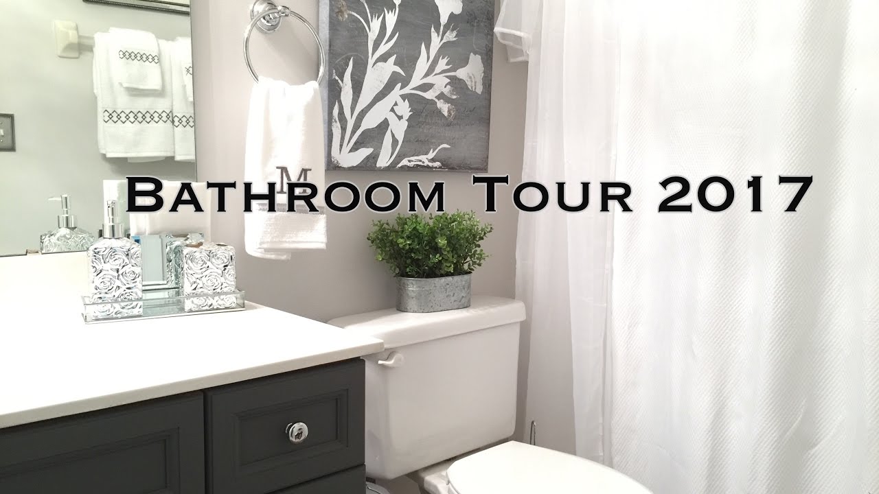 Bathroom Decorating Ideas & Tour on a budget