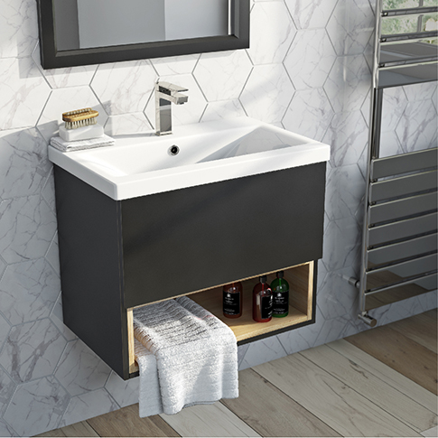 Wall hung vanity units