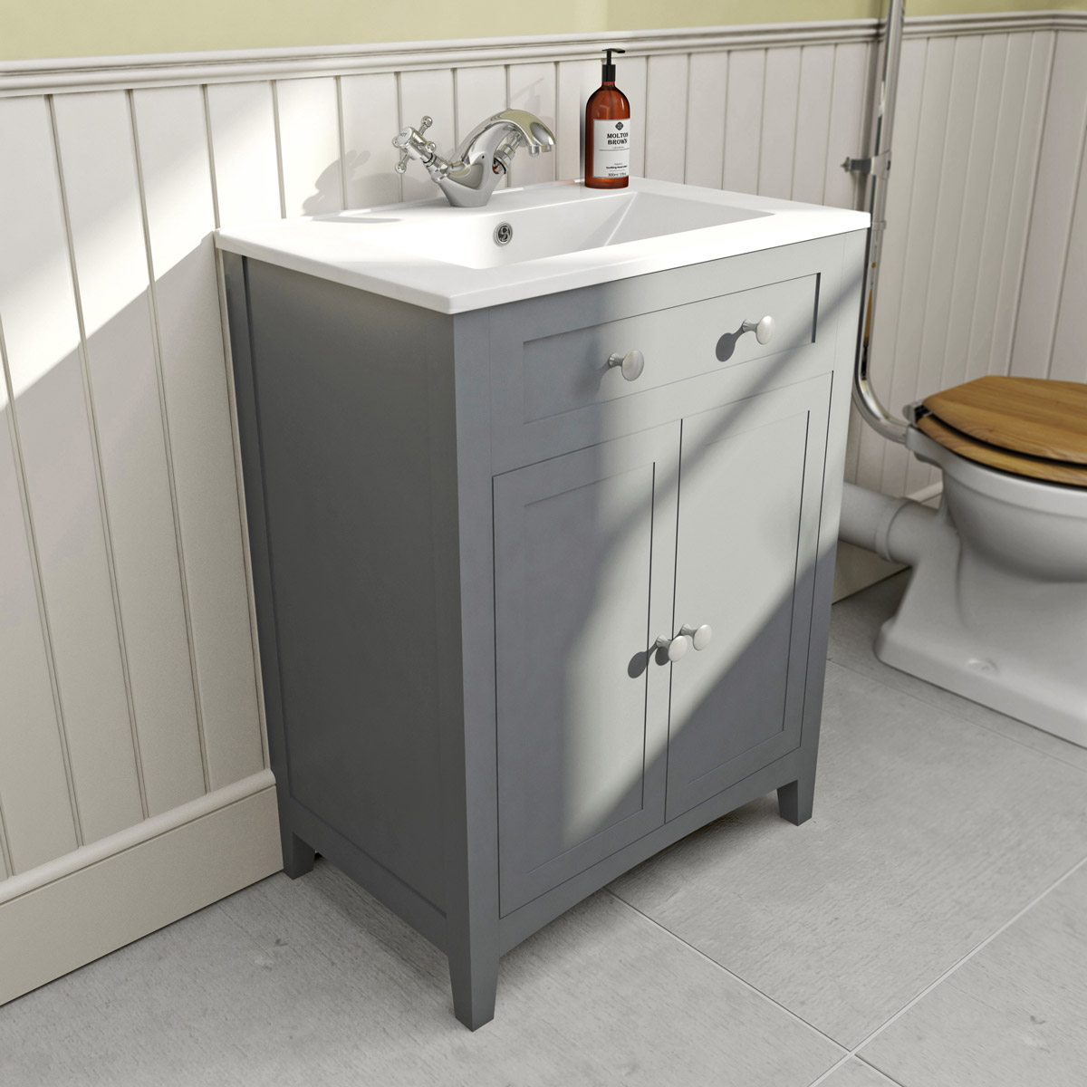 Efficient bathroom vanity
  units